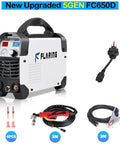 65 Amp Dual Voltage Plasma Cutter Machine 120V 240V Beast With IGBT Inverter, PT31 consumables, cabling, and plug.