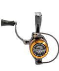 Real Smooth Spinning Fishing Reel Size 200 Decked Out With 10 Plus 1 Bearings And 6.2 To 1 Gear Ratio showing spool and handle