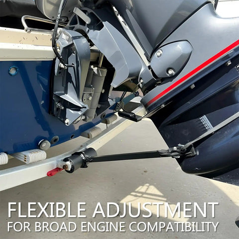 Transom Saver For Boats 23 To 35 Inches Adjustable Boat Motor Support With Heavy Duty Composite Head Holds Engine Roller