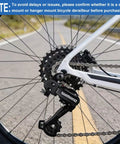Rear Derailleur RD TZ31A 6/7 Speed Direct Mount And Hanger Mount on mountain bike, aluminum alloy construction