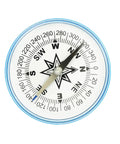 Must-Have 100mm Large Pocket Compass For Camping And Hiking, round dial with precise bearings, durable ABS construction