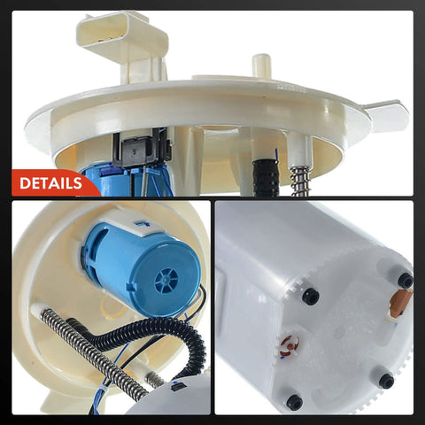 Close-up details of Plug And Play Electric Fuel Pump Module Assembly With Sending Unit For Ford Expedition And Lincoln Navigator 2009-2014