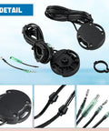 Trim Sender Limit Switch Kit Replacement for Mercruiser Sterndrives MC I R MR Alpha One Gen II Bravo with wiring and connectors
