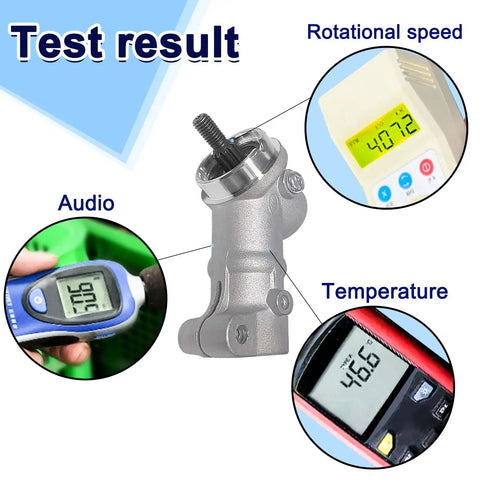 Gear Head Gear Case Replacement For Homelite Ryobi Trimmers, 10 Teeth, M8x1.25 LH Thread, Square Shaft test results.