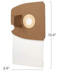 Replacement Dust Bags For Eureka And Sanitaire Mighty Mite Canisters MM Style 3670 3680 4100 4300 5180 Series Huge 9 Pack