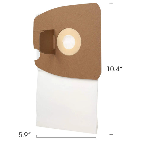 Replacement Dust Bags For Eureka And Sanitaire Mighty Mite Canisters MM Style 3670 3680 4100 4300 5180 Series Huge 9 Pack