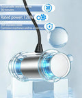 Heavy Duty Portable Ultrasonic Cleaner With 40Khz Transducer And Rustproof Stainless Probe, 120W power and 304 stainless steel tip.