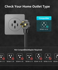 Tesla Level 2 Home EV Charger 40A 240V With NACS Connector And NEMA 14-50 Plug outlet compatibility chart