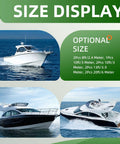 Different boat sizes for 2 Pack 10ft Marine Throttle And Shift Control Cable 33C Compatible With Outboard And Inboard Engines