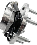 Front Wheel Bearing Hub Assembly Fits 1999 To 2007 4WD AWD Trucks And SUVs Including Silverado Tahoe Suburban Express 1500 Yukon Sierra Savana Escalade ABS 6 Lug Heavy Duty Replacement side view