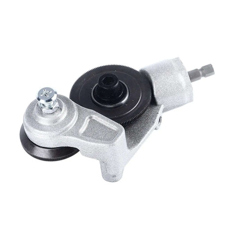 Metal Sheet Nibbler Drill Attachment For Electric And Impact Drills With Titanium Steel 1.6 Inch Cutting Disc