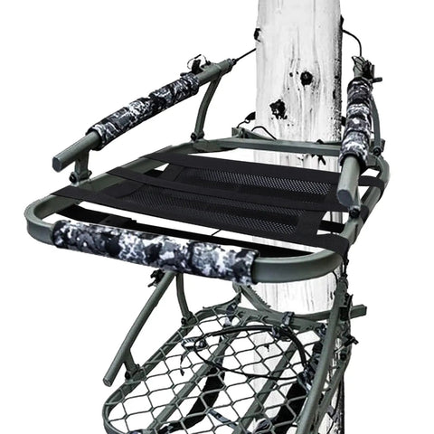 Universal Tree Stand Seat Replacement 16x12 Inch Adjustable Fit For Climbing Treestands, Ladder Stands, And Lock-On Stands