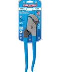 Parrot Nose Tongue And Groove Pliers 410 with Double Tongue And Groove 9 1/2 Inch Length and 1 1/8 Inch Jaw in packaging