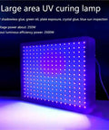 Large area Heavy Duty Led Uv Curing Lamp For Resin 3D Printing Exposure At 365Nm And 395Nm with 2500W power.