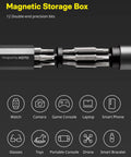 Compact 24 In 1 Mini Screwdriver Set With Magnetic Torx Bits Eyeglass Repair Kit showcasing precision bits and compatible gadgets
