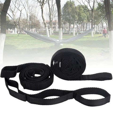 2 Pack Hammock Straps Set 200cm No Stretch Suspension Straps for tree hanging and outdoor use