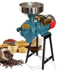 Electric Grain Mill 3000W Grinder For Wet And Dry Cereals Corn And Wheat Milling Heavy Duty Commercial Grain Grinder With Funnel