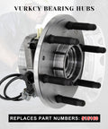 Front Wheel Bearing Hub Assembly Fits 4x4 4WD Chevy Silverado 1500 Suburban Tahoe GMC Sierra 1500 Yukon XL Cadillac Escalade ESV XTS 6 Lug With ABS Replaces 515160