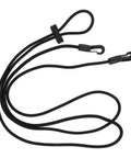 Black Three Meter Elastic Neck Stretcher For Horses Adjustable Headcollar Training Rope Reins