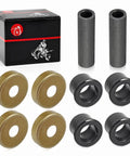Lower Arm Bushing Kit With Dust Covers And Seals For ATV Quad Models Fits Raptor 125 250 350 660 700 Breeze 125 Banshee 350