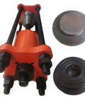 Intsunami 150 Ton Hydraulic Track Pin Press For Crawler Excavator Maintenance Heavy Duty Dismantling Machine Pushes Out Rusty Seized Pins With Ease 110V Power Copper Motor Industrial Grade Tool with components