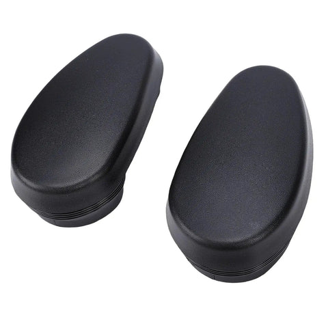 Upgrade Your Ride With Stylish Replacement Side Steps End Cap Kit For Ford 1500 2500 3500 Easy Install Side Entry Step Guards That Dodge Dirt And Look Cool. black molded polymer side step end caps, pair, for Ford 1500 2500 3500