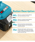 Button description for All In One 3-In-1 Cordless Rivet Gun Kit With Brushless Motor Auto Riveting Tool Set