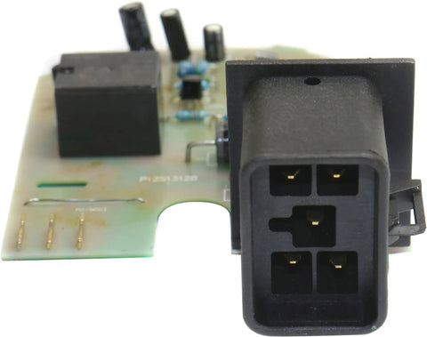 Heavy Duty Direct Fit Wiper Pulse Module For Chevy C K Trucks And SUVs with connectors and circuit board details.