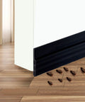 Self Adhesive Door Sweep Draft Stopper For Interior Doors Weather Stripping Rubber Seal Under Door blocking insects on wooden floor