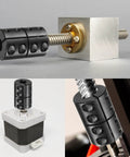 Rigid Shaft Coupling Five Eighths To Five Eighths Bore Outside Diameter One And Five Sixteenths Inch Two Inches Long Black Oxide Coated Single Split Clamping With Set Screws 10-32 By One Half Inch Perfect For 3D Printer Motors And Wheel Drives on threaded shaft