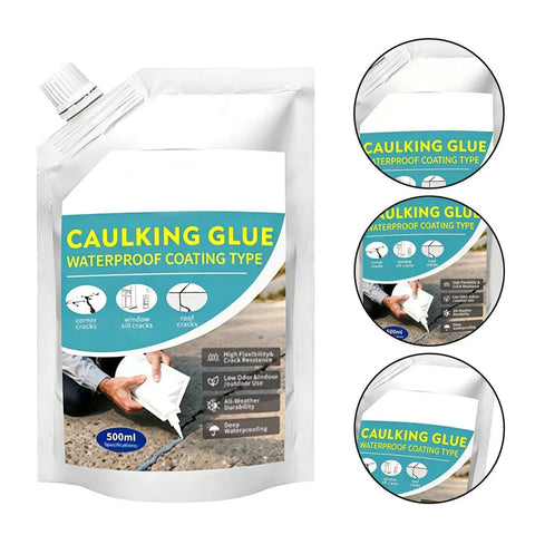 Self Leveling Concrete Crack Filler And Quick Dry Cement Sealant Engineered For No Sweat Roof Window And Exterior Repairs That Work Like A Dream To Lock Out Moisture Forever in 500ml packaging.