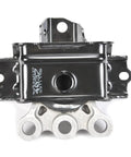 Top view of GM 94534037 Engine Mount for your model vehicle, showcasing steel interlock construction and bolt holes for secure installation.