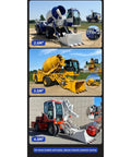 Job Site Ready Heavy Duty Self Loading Concrete Mixer Truck With Spinning Drum For Barn Builds Driveway Repair And County Road Workflows efficient 2.6M³, 3.5M³, and 4.0M³ models showcased.