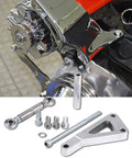 Top Notch Alternator Bracket Kit For Small Block 350 Engine With Water Pump Mount And Polished Aluminum Brackets For V Belt And Serpentine Systems That Look Fresh And Last Forever, polished aluminum engine mount kit
