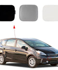 Toyota Prius V Front Bumper Tow Hook Cover Cap Left Driver Side Silver For 2012 2013 2014 Direct Fit Towing Eye Replacement