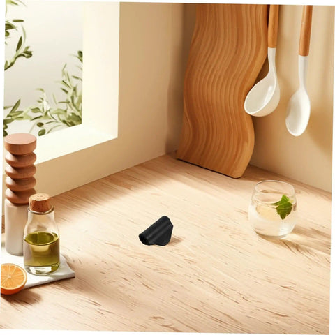 Heat Sleeve For Steam Pipe Rubber Cover For Espresso Machine Insulation Kit on kitchen counter near wooden utensils