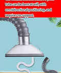 Articulated Fume Extractor Arm That Bends Wherever You Need It Sucks Up Welding Smoke Like A Champ Shop Grade Flexible Hose For Soldering Lab Work Or Garage Heavy Duty Air Filtration 1 Meter with flexible ducting