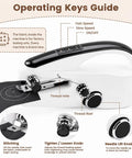 Your Go To Handheld Sewing Machine For Quick Mending And DIY Projects A Portable Mini Sewing Tool for Beginners with operating keys guide