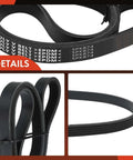 34.44 Inch Engine Serpentine Drive Belt For Freightliner Honda Kenworth Subaru Volvo And White GMC Cars Ready To Roll