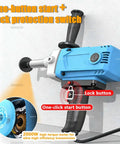 Powerful 2000W Grain Suction System For Farm And Factory Use Portable Electric Screw Conveyor Auger Pump with one-button start