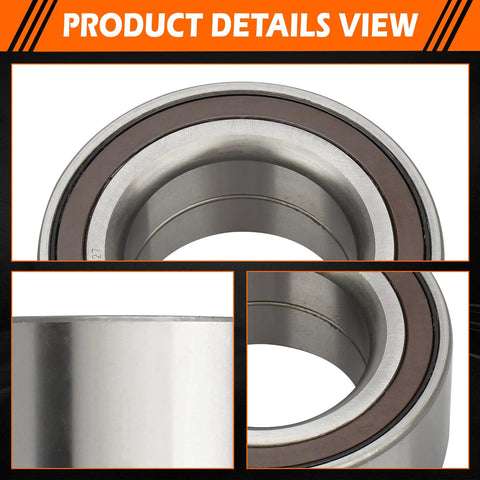 Front Wheel Hub Bearing Pair Replacement 510095 For Acura TL TSX 2009 To 2014, Honda Accord 2008 To 2012, Accord Crosstour 2010 To 2015