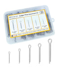 150 Piece Cotter Pin Assortment Kit With 304 Stainless Steel Pins In 5 Sizes, R Clips For Trailer Hitch, Lawn Mower, Automotive Repairs