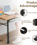 Adjustable risers for folding tables showing B-lock pin design and anti-slip rubber cover, part of Four Pack Legit Heavy Duty Table Leg Extenders.