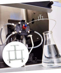 10 Pack Adjustable Screw Water Stopper Clamp For Lab Tubing Control Clips And Brackets in use on lab equipment