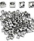 200 Pcs M3x0.5mm Stainless Steel Square Nuts 304 For 3D Printer Inserts Drone Repair Eyeglass Frames And Embedding In Wood Plastic Metal