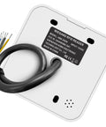 Back view of Proximity RFID Card Keypad Reader 125KHz Wiegand 26 Or 34 Bit with wiring, plug-and-play design for door access control.