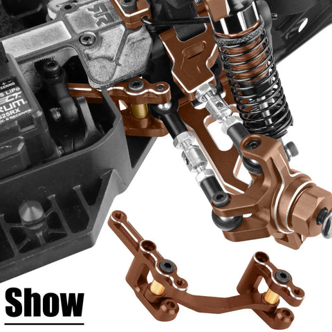 Beefed Up Aluminum Steering Bellcranks And Bronze Transmission Gearbox Upgrade Kit For 1/18 Granite Grom 4X4 RTR close-up view