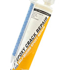 Epoxy Crack Repair Filler For Concrete And Brick Injectable Clear Liquid Resin That Stops Air And Water Leaks, 6 oz tube