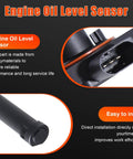 Engine Oil Level Sensor Direct Fit For BMW 1 Series 3 Series 5 Series 6 Series 7 Series X3 X5 Vehicles close-up features