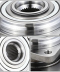 Close-up of Front Wheel Bearing Hub Assembly For Jeep Wrangler 2011 2017 And 2018 Wrangler JK With 5 Lug Hub Beefed Up Steel Construction